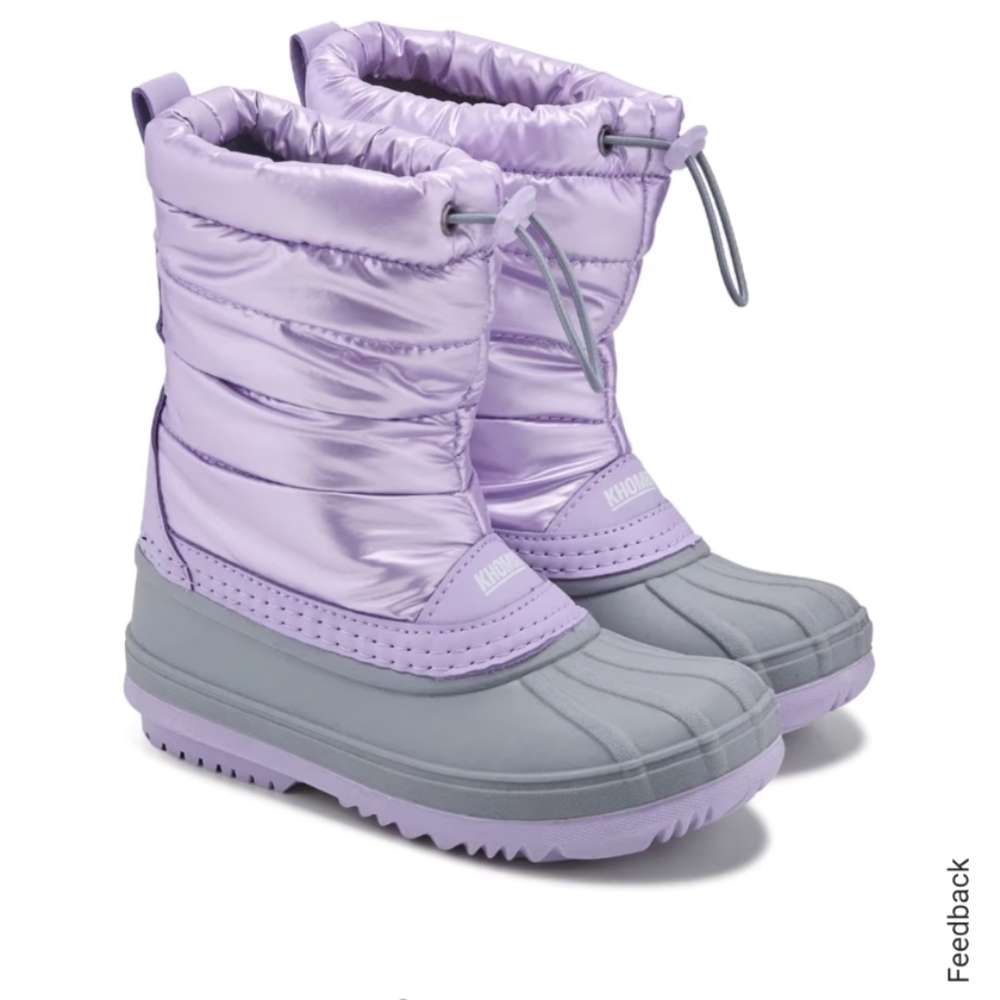 Girls Khombu Snow Boots Size 4